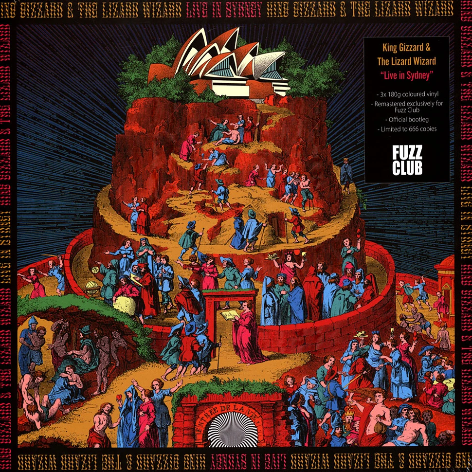 King Gizzard & The Lizard Wizard - Live In Sydney Solid Colored Vinyl Edition