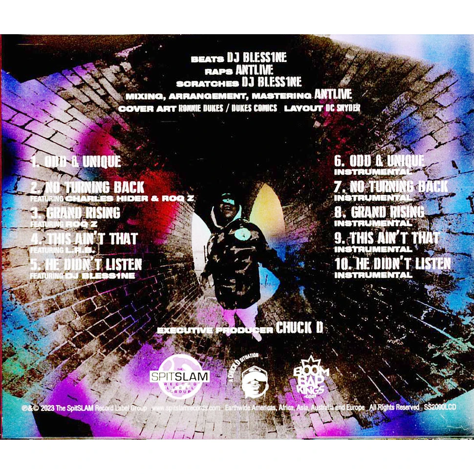 Antlive & DJ Bless1ne - Dual Cassette