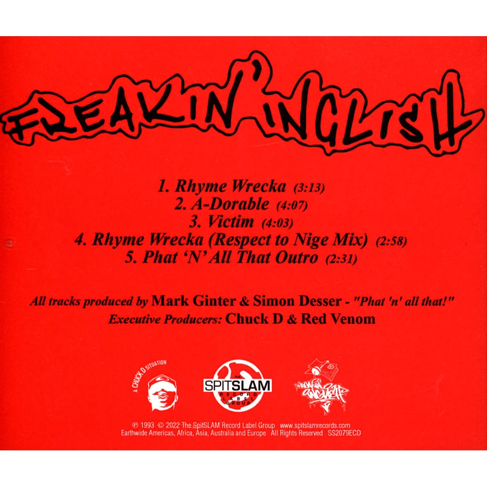 Freakin' Inglish - The Rhyme Wrecka E.P.