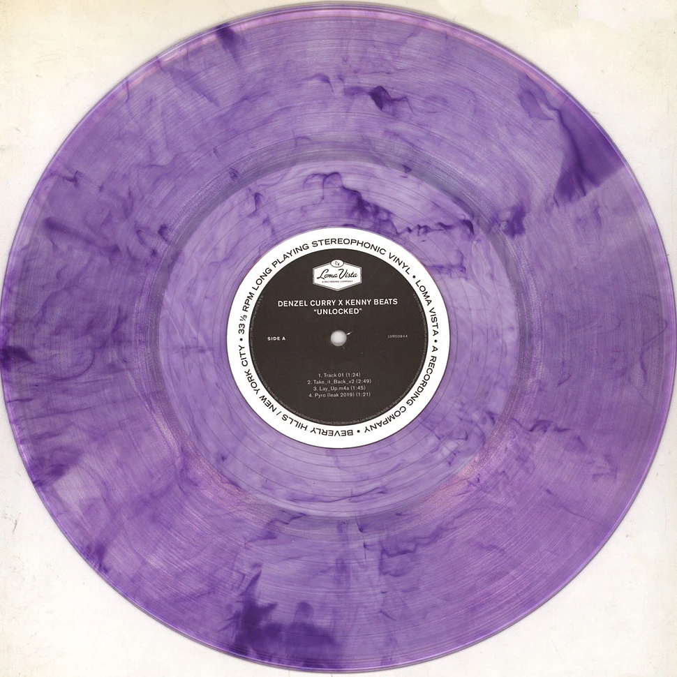 Denzel Curry / Kenny Beats - Unlocked Amethyst Vinyl Edition