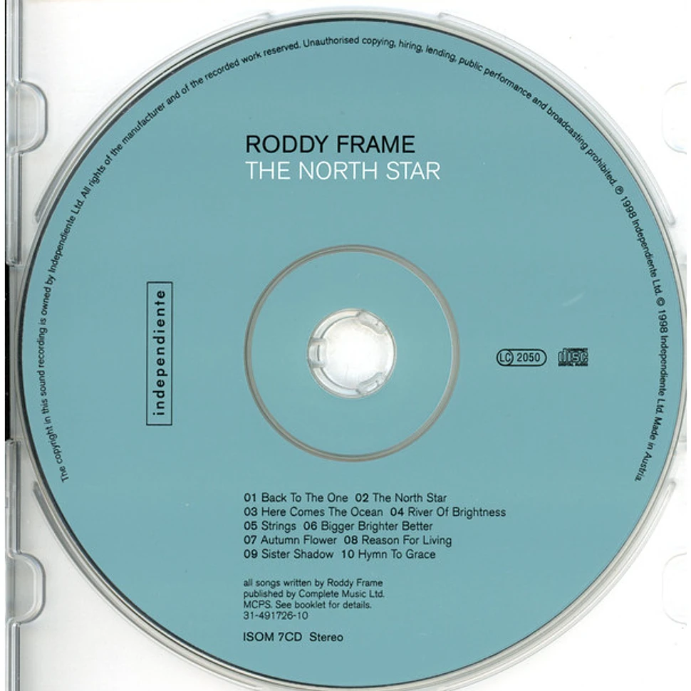 Roddy Frame - The North Star