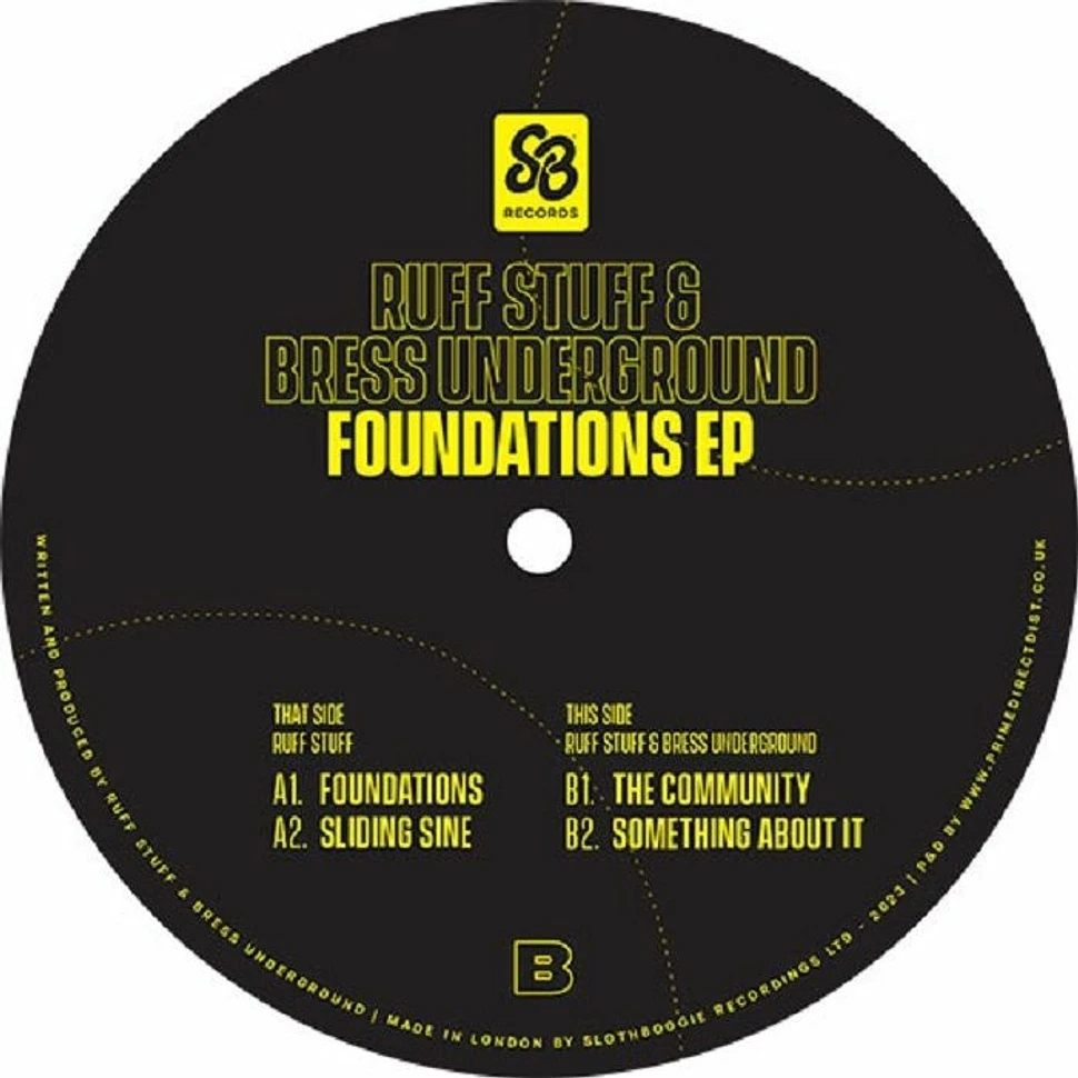Ruff Stuff & Bress Underground - Foundations EP