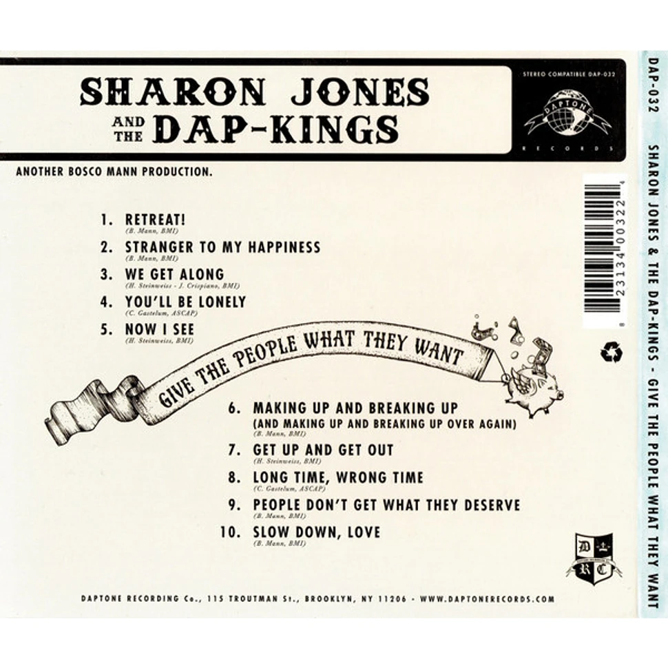 Sharon Jones & The Dap-Kings - Give The People What They Want