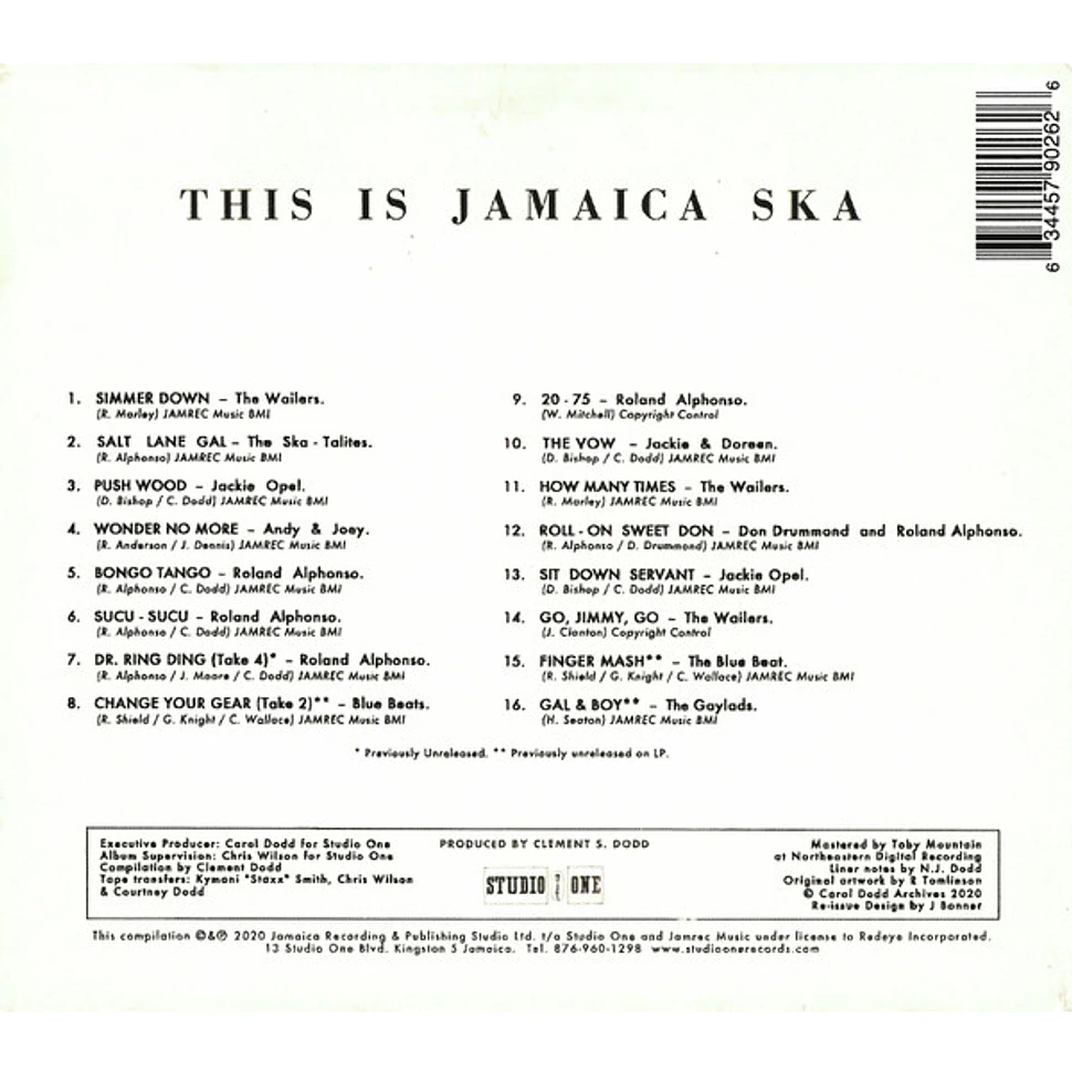 V.A. - This Is Jamaica Ska