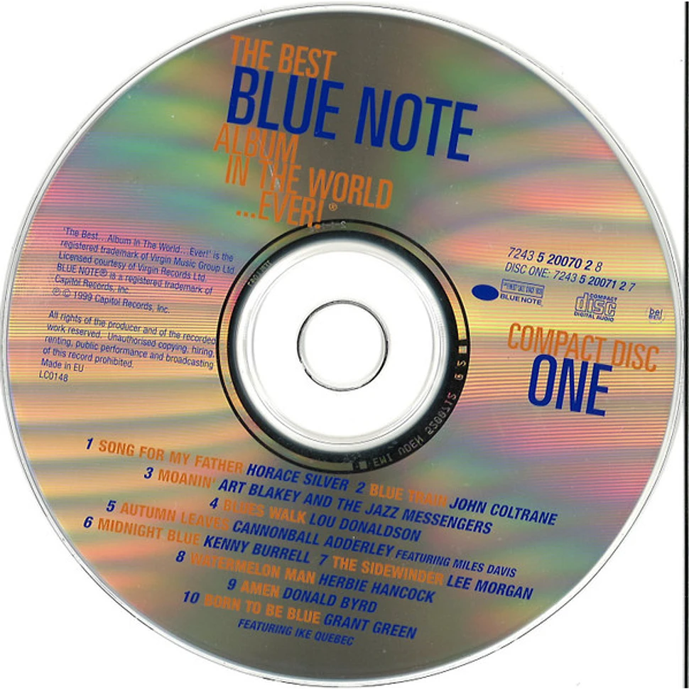 V.A. The Best Blue Note Album In The World...Ever! 2CD 1999 EU