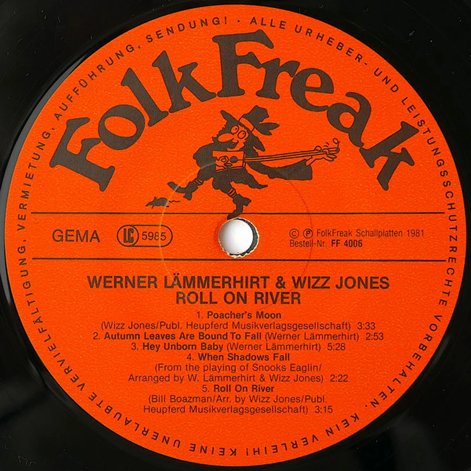 Werner Lämmerhirt / Wizz Jones - Roll On River