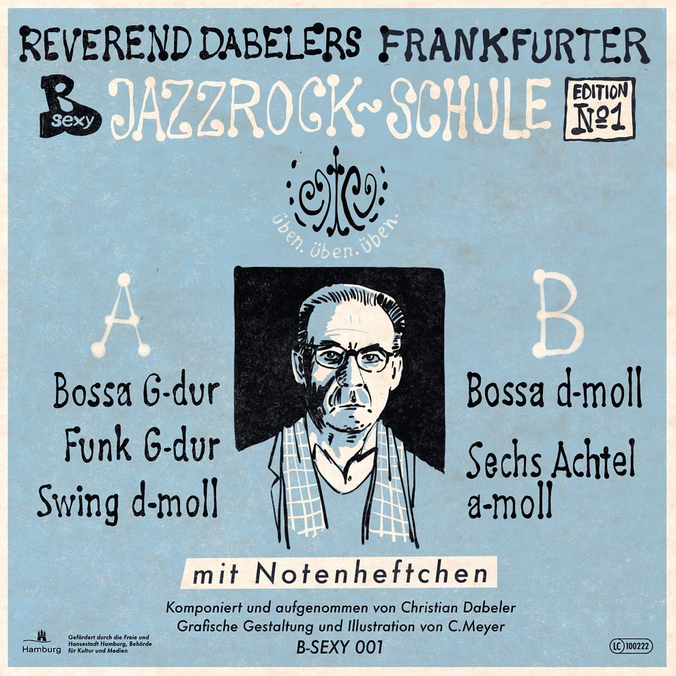 Reverend Christian Dabeler - Reverend Dabeler's Frankfurter Jazzrock-Schule Black Vinyl Edition