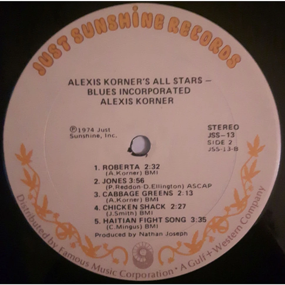Alexis Korner's All Stars - Blues Incorporated