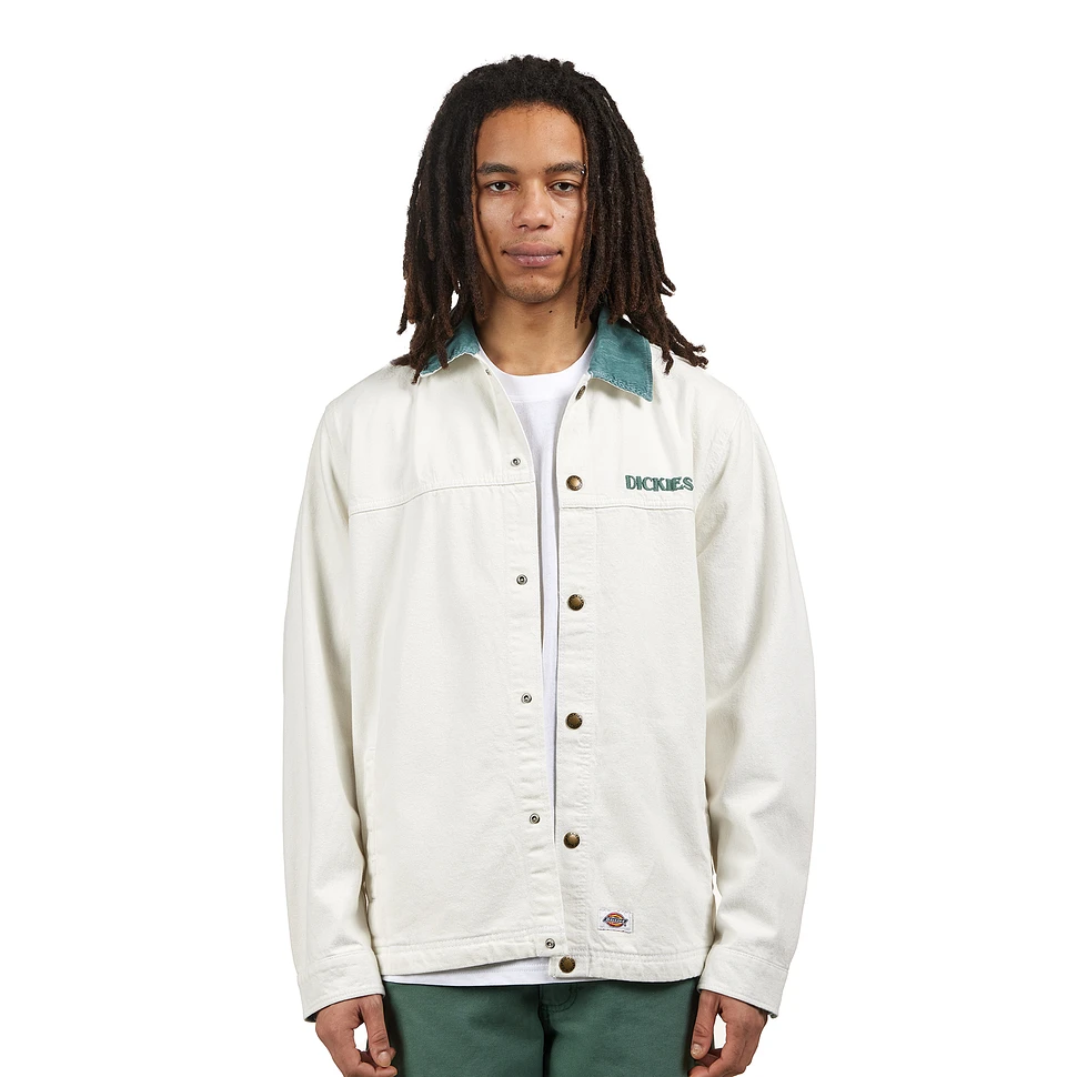 Dickies white 2024 denim jacket