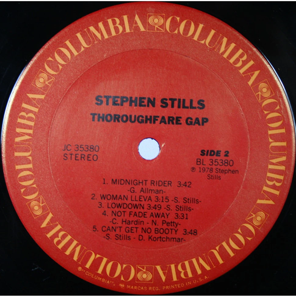 Stephen Stills - Thoroughfare Gap