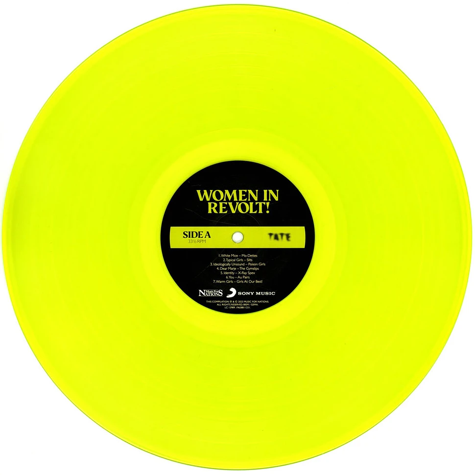 V.A. - Women In Revolt Yellow Vinyl Edition