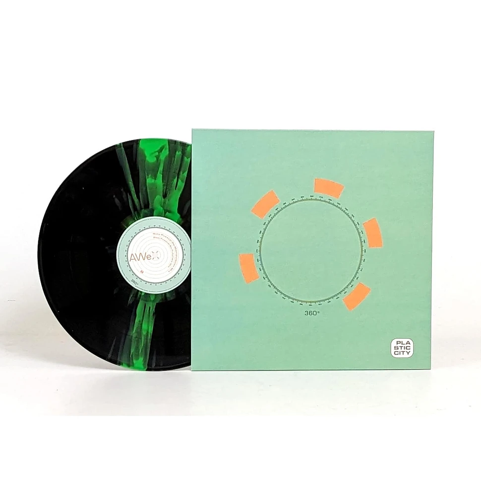 AWeX - It's Our Future Rico Puestel Remixes Green Black Splatter Vinyl Edition