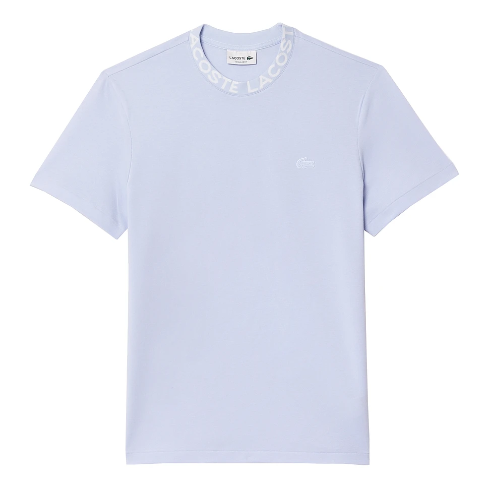 Lacoste - Ultralight Jacquard Collar T-Shirt