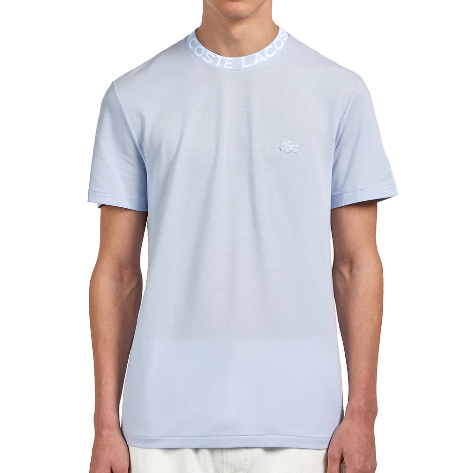 Lacoste - Ultralight Jacquard Collar T-Shirt