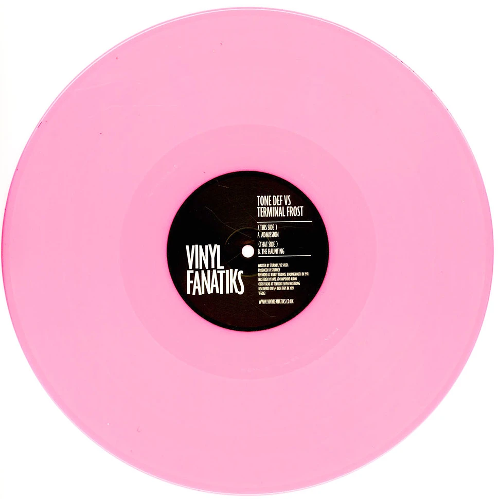 Tone Def & Terminal Frost - Admission/The Haunting Pink Vinyl Edition