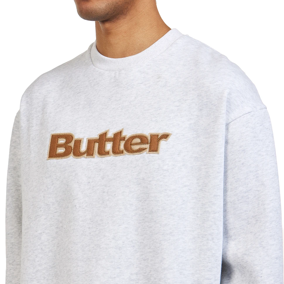 Butter Goods - Felt Logo Applique Crewneck