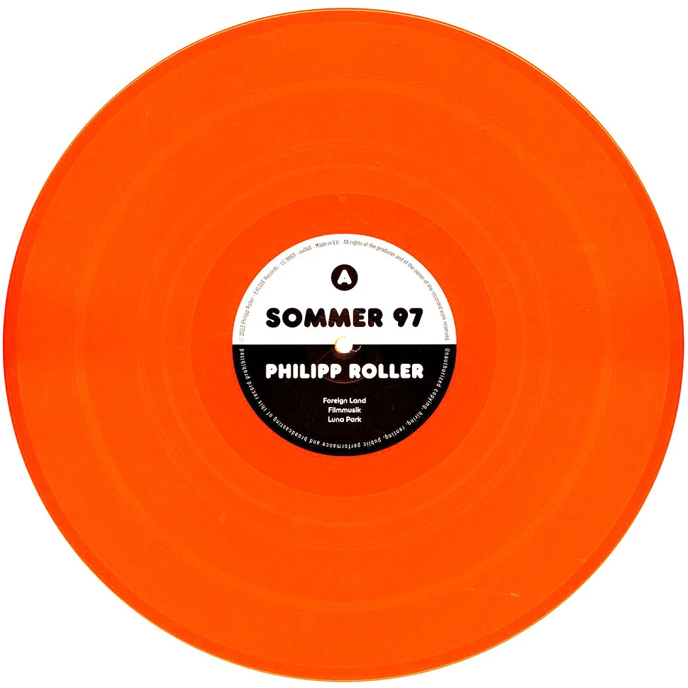 Philipp Roller - Sommer 97 Orange Vinyl Edition