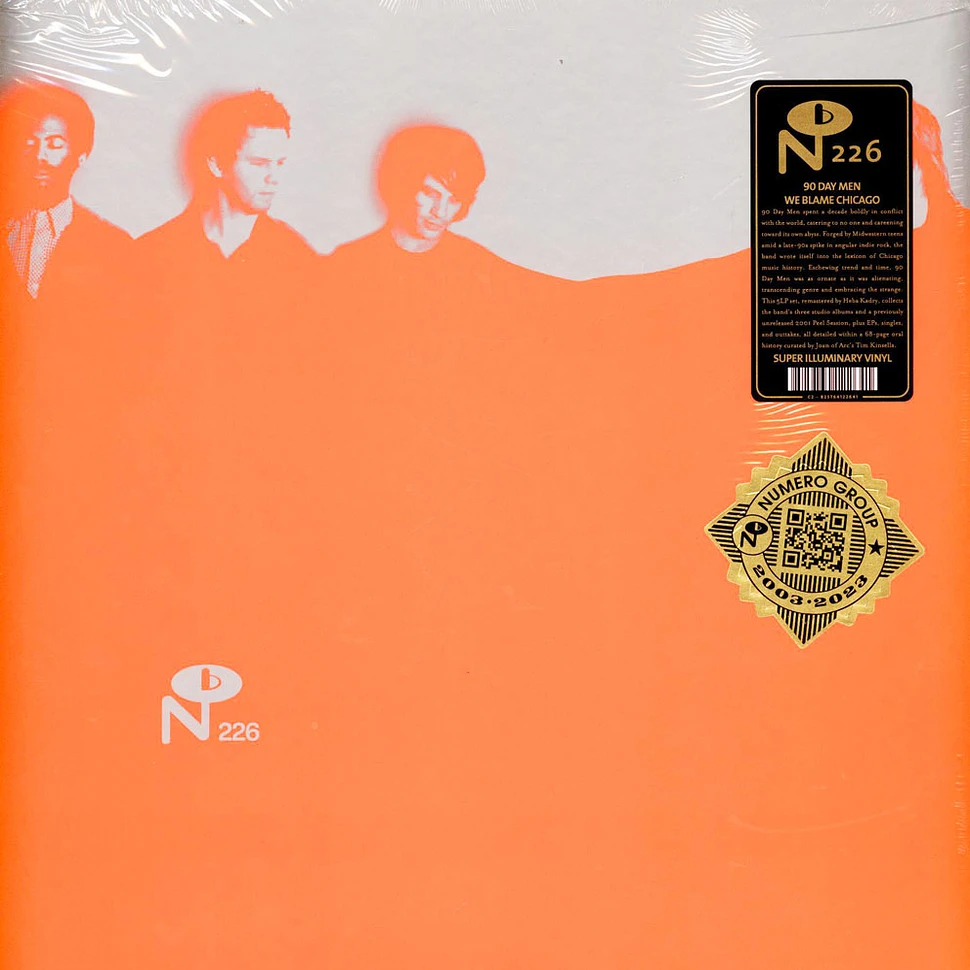 90 Day Men - We Blame Chicago Super Illuminary Orange Vinyl Edition