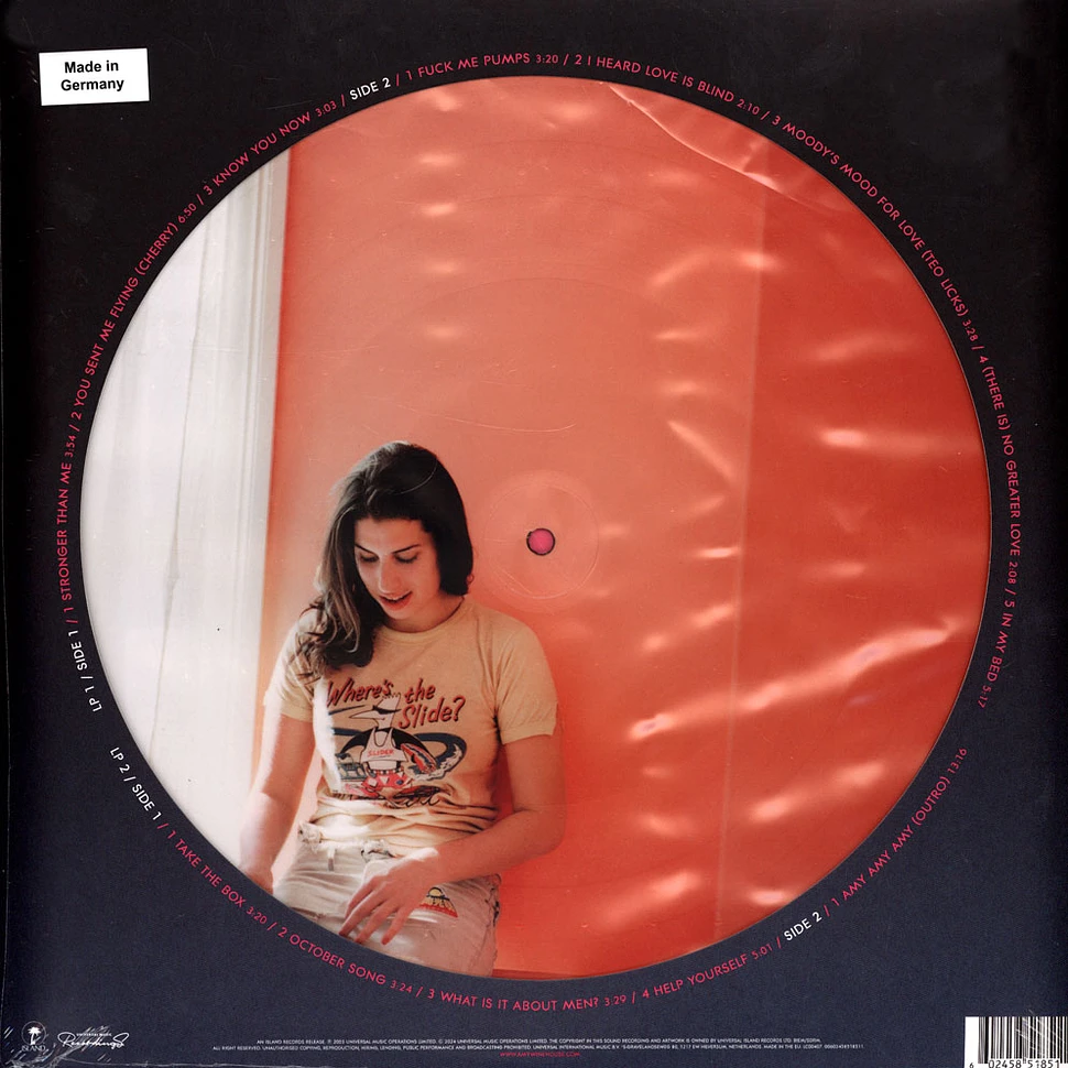 Amy Winehouse - Frank Picture Disc Edition