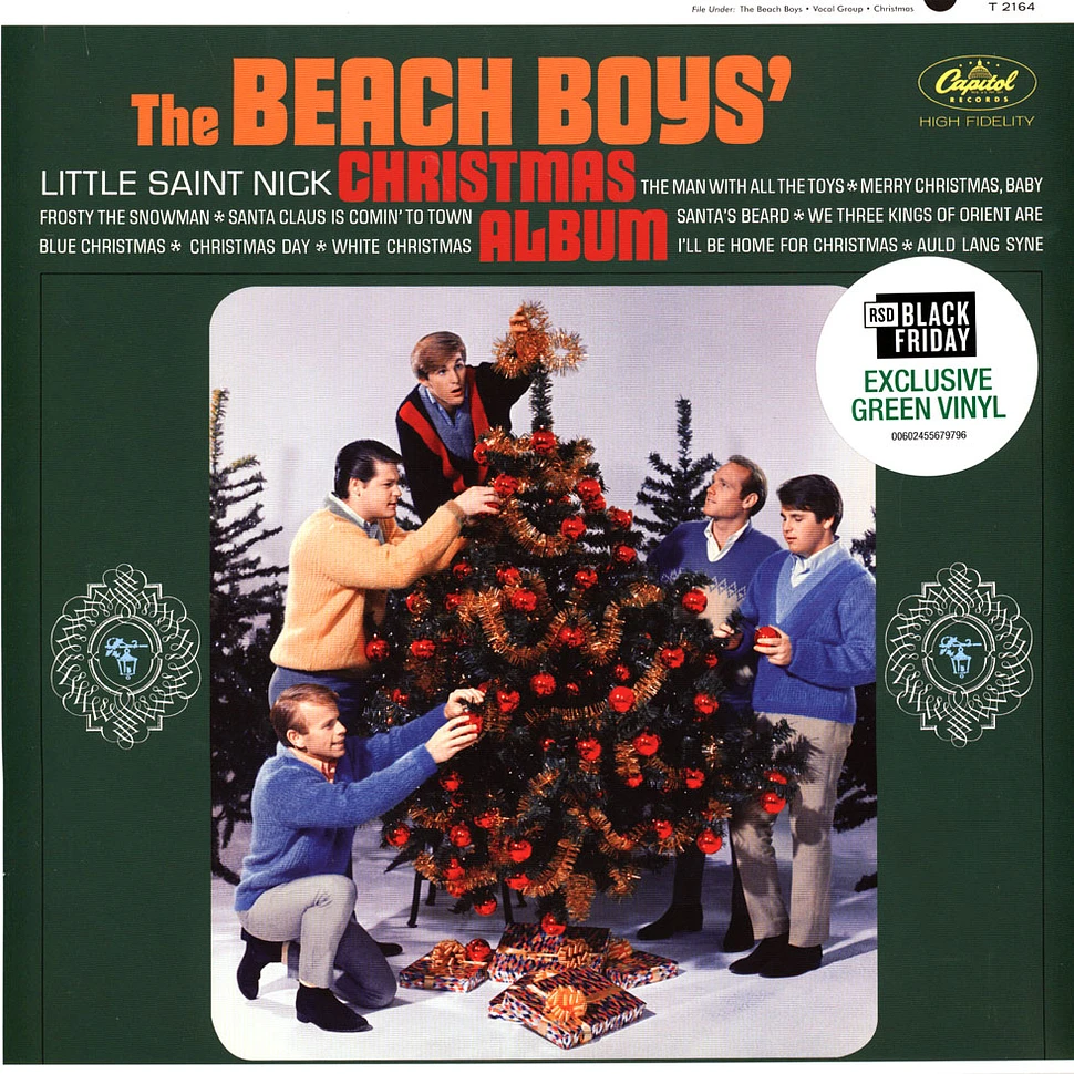 The Beach Boys - Christmas Album Black Friday Record Store Day 2023 Green Vinyl Edition