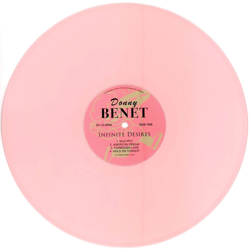 Donny Benét - Infinite Desires Baby Pink Vinyl Edition