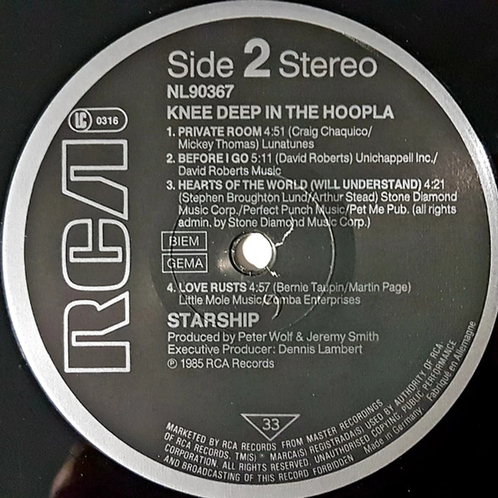 Starship - Knee Deep In The Hoopla