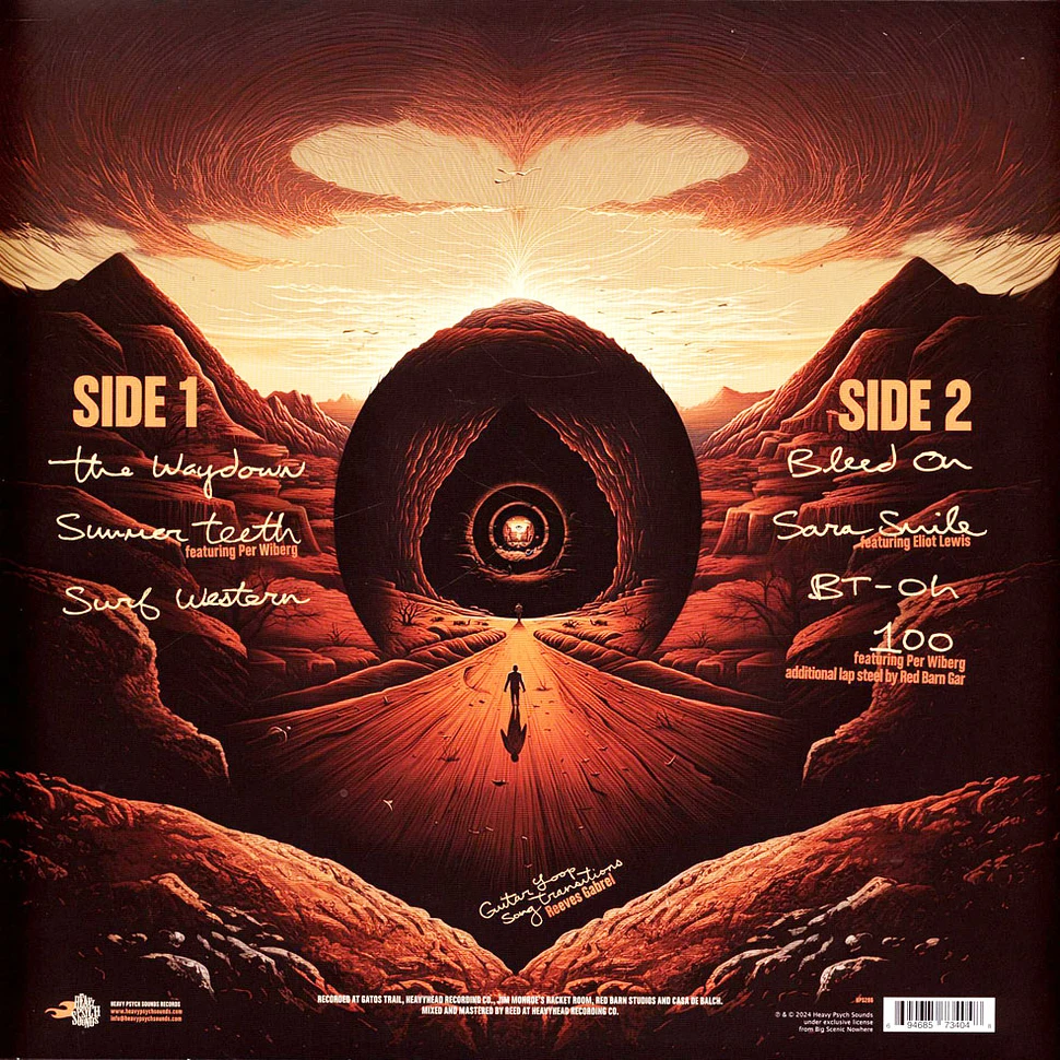 Big Scenic Nowhere - The Waydown Black Vinyl Edition