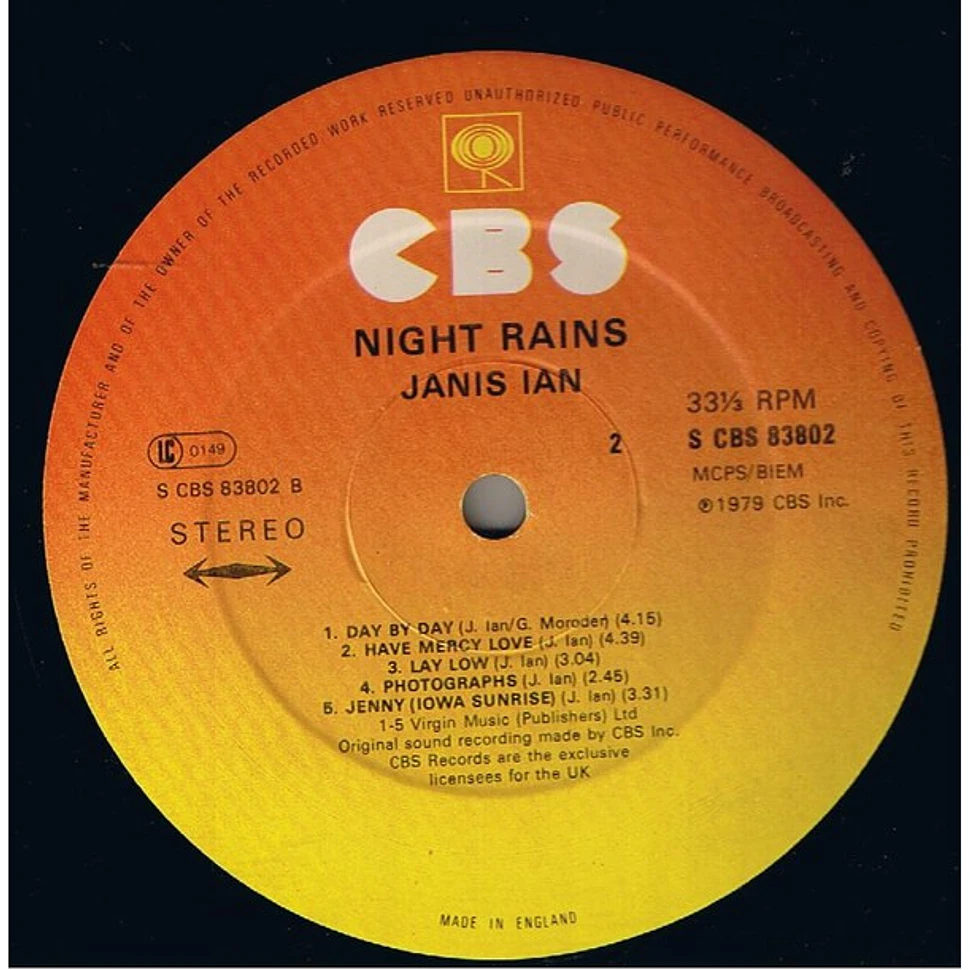 Janis Ian - Night Rains