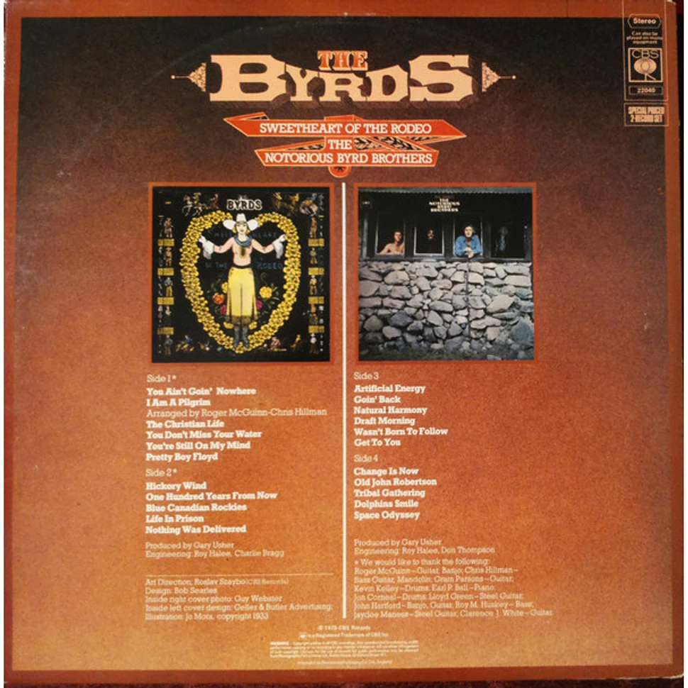 The Byrds - Sweetheart Of The Rodeo / The Notorious Byrd Brothers
