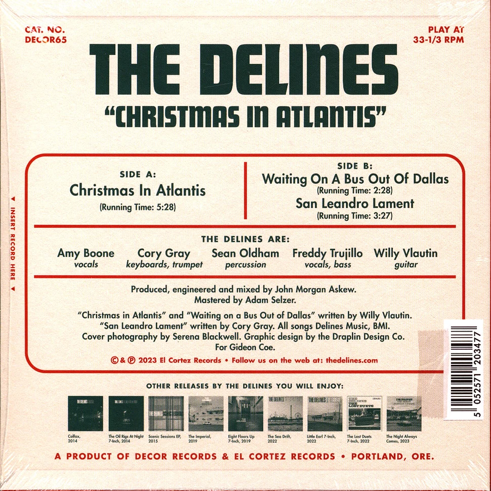 The Delines - Christmas In Atlantis