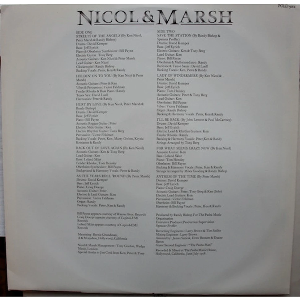 Nicol & Marsh - Nicol & Marsh