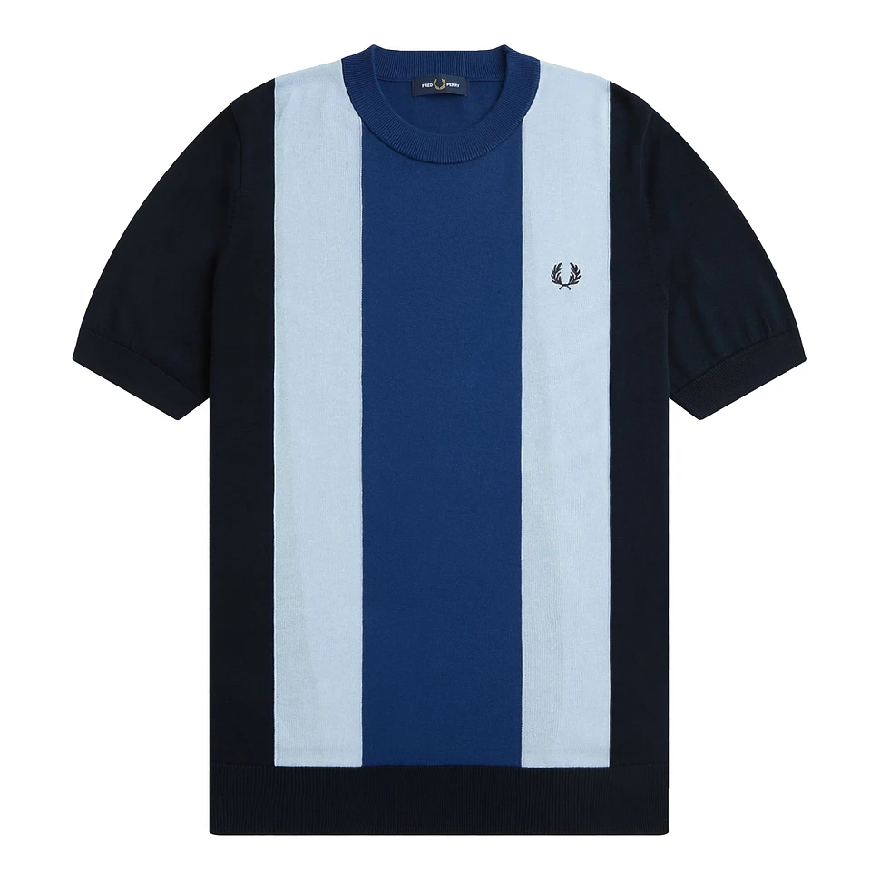 Fred Perry - Stripe Fine Knit T-Shirt