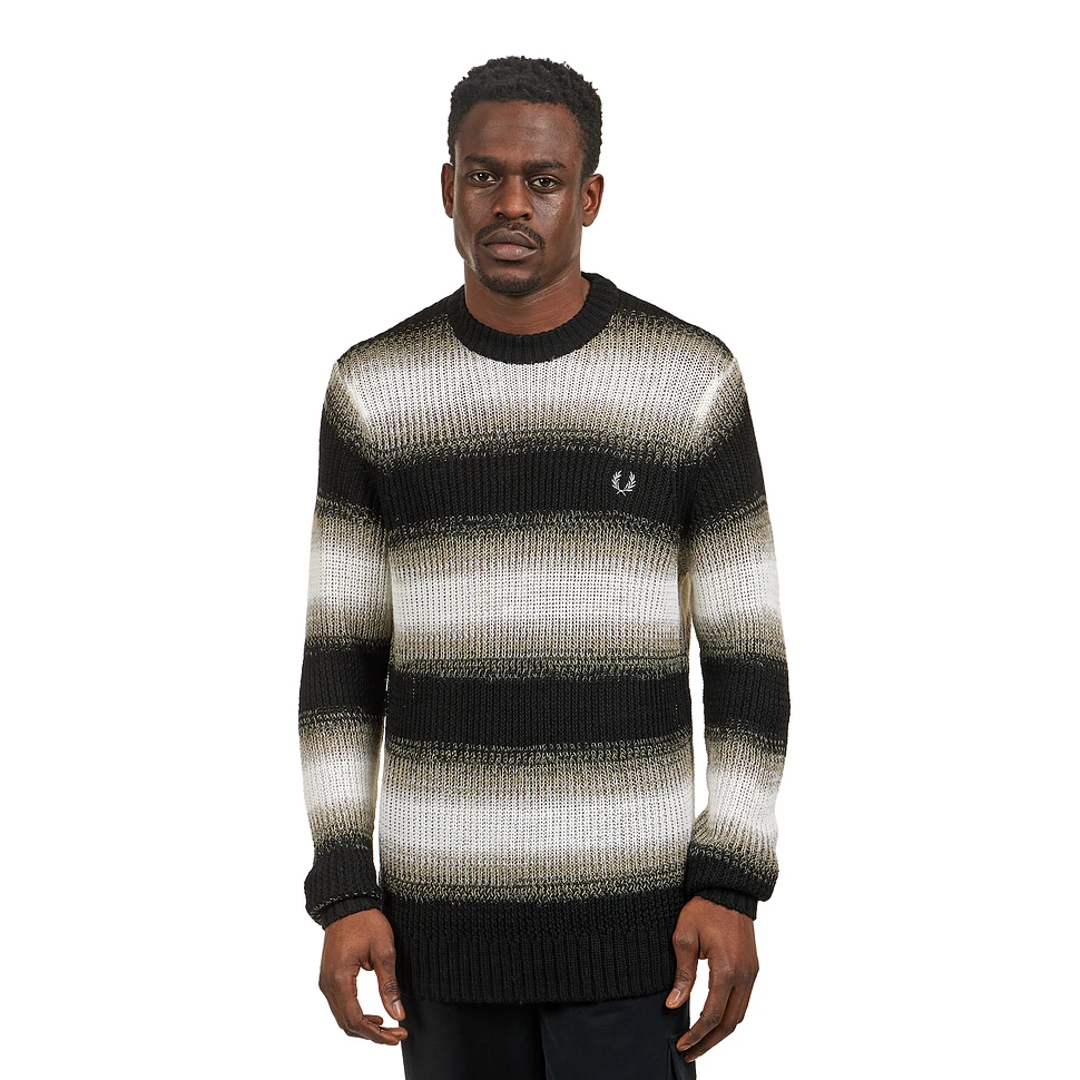 Fred perry sale jumper black