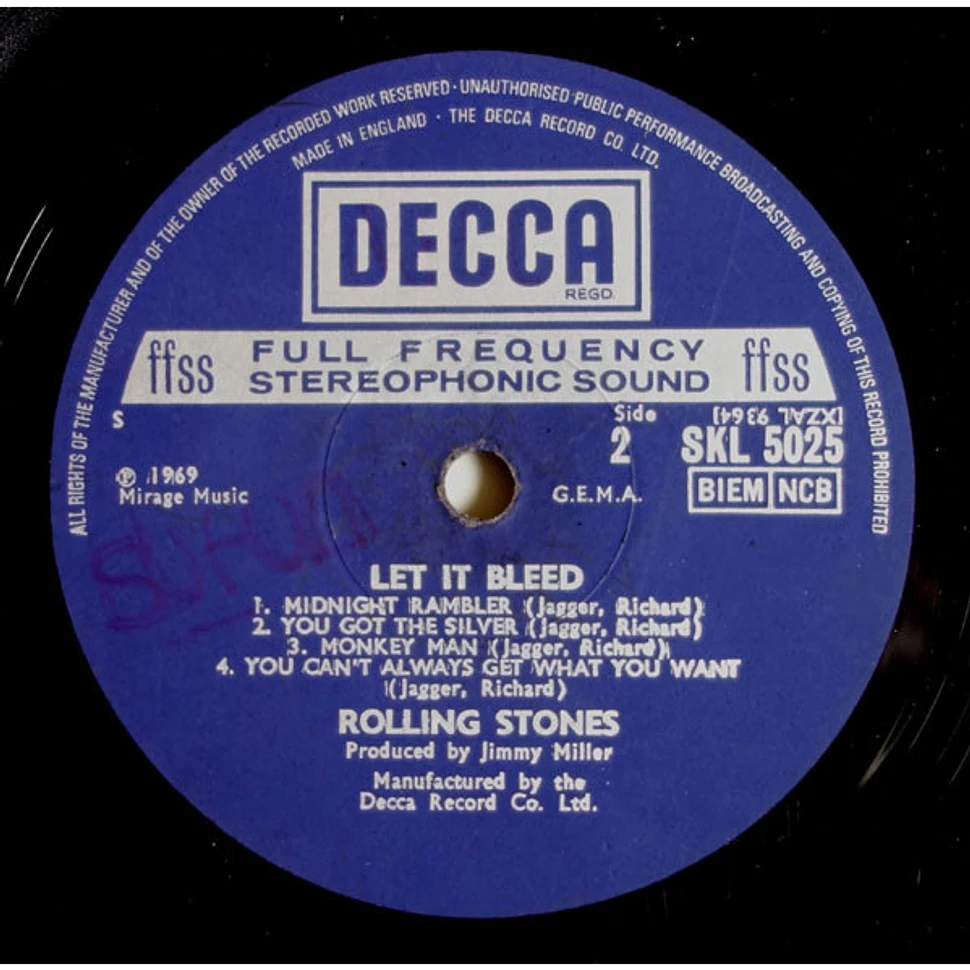 The Rolling Stones - Let It Bleed