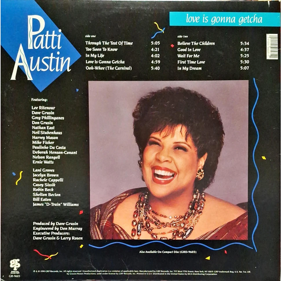 Patti Austin - Love Is Gonna Getcha
