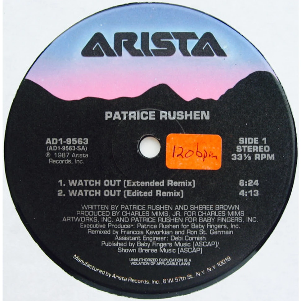 Patrice Rushen - Watch Out