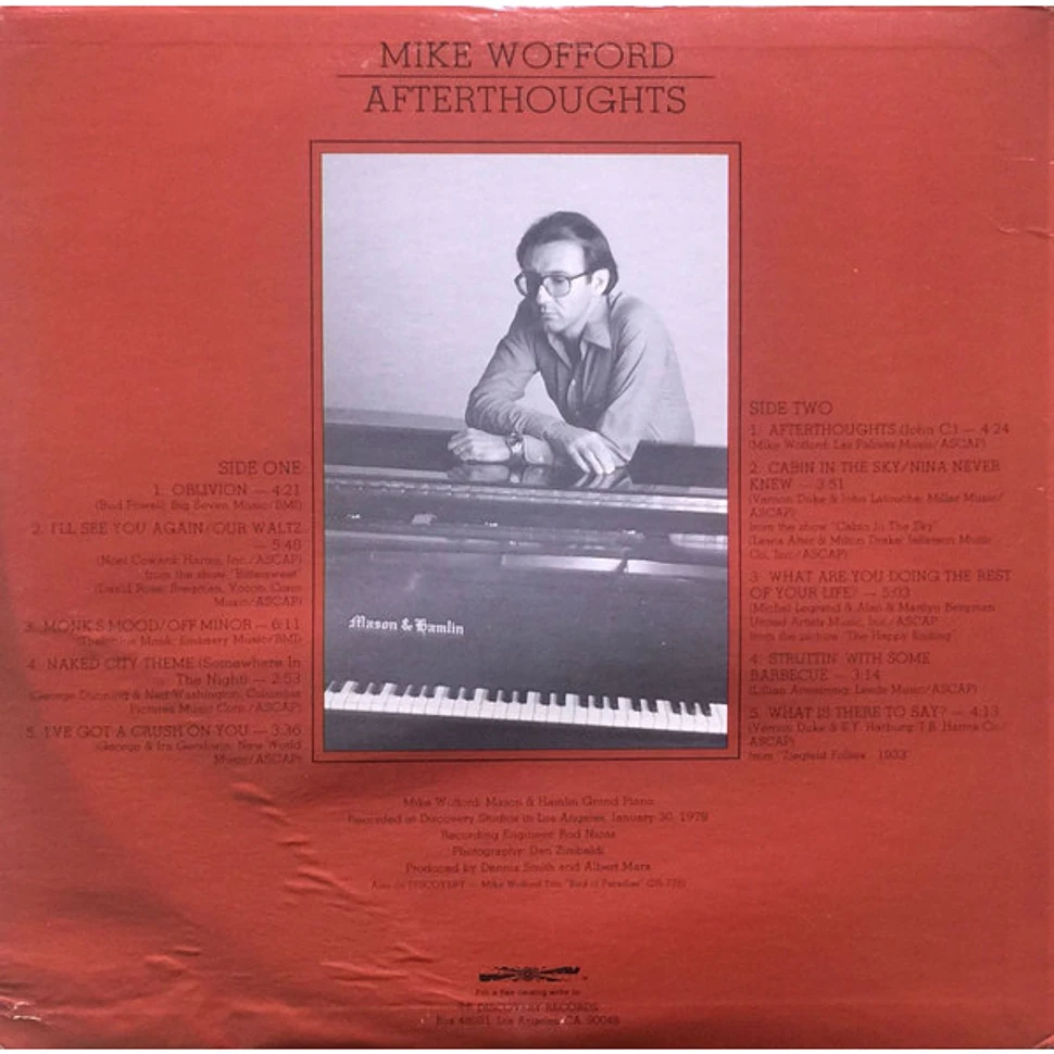Mike Wofford - Afterthoughts