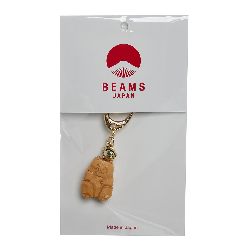 Beams Japan x Chikuen - Lucky Cat Key Chain