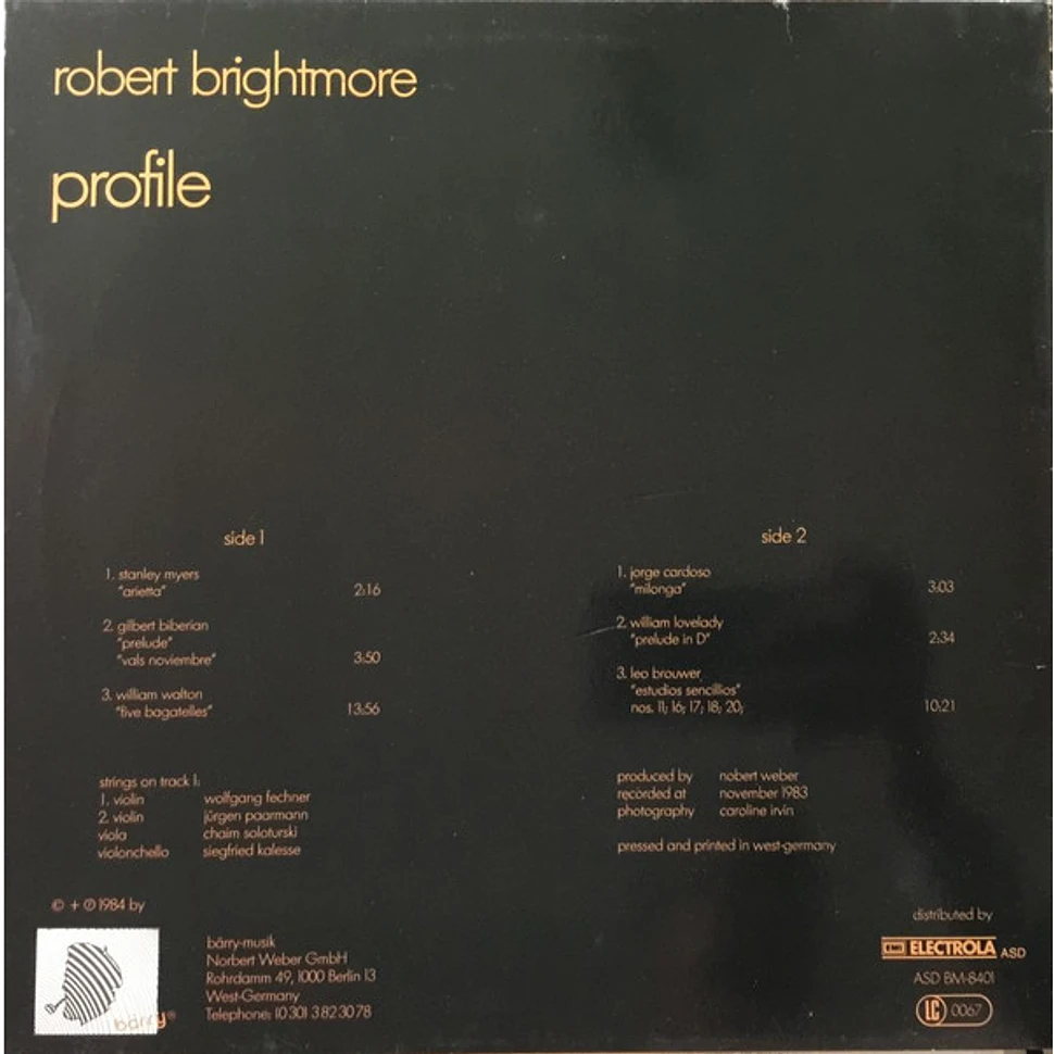 Robert Brightmore - Profile