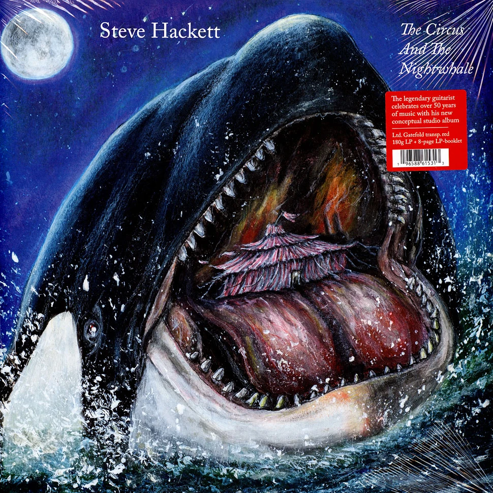 Steve Hackett - The Circus And The Nightwhale Transparent Red Vinyl Edition