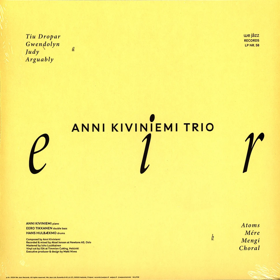 Anni Kiviniemi Trio - Eir