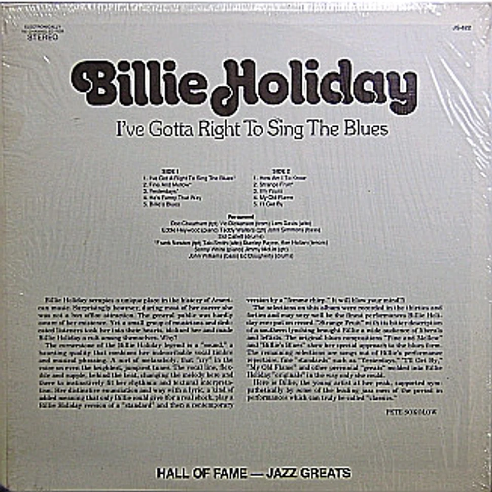 Billie Holiday - I've Got A Right To Sing The Blues