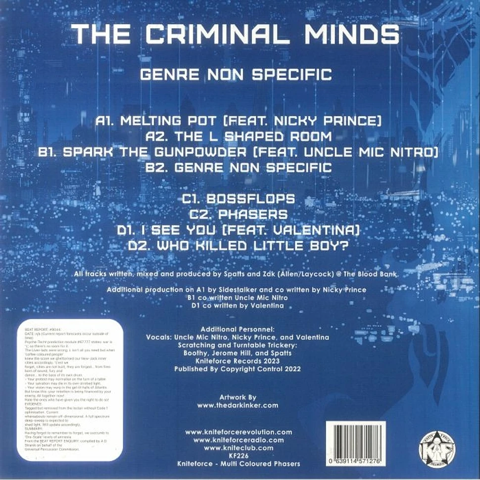 The Criminal Minds - Genre Non Specific Album