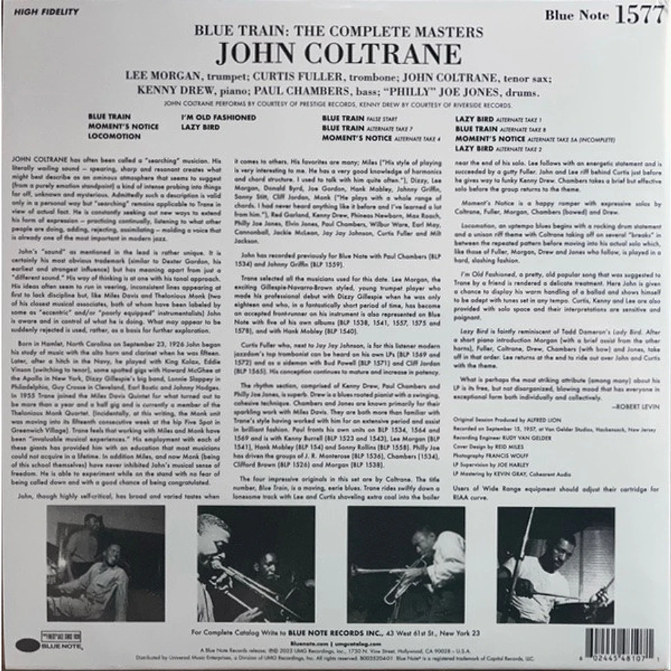 John Coltrane - Blue Train: The Complete Masters