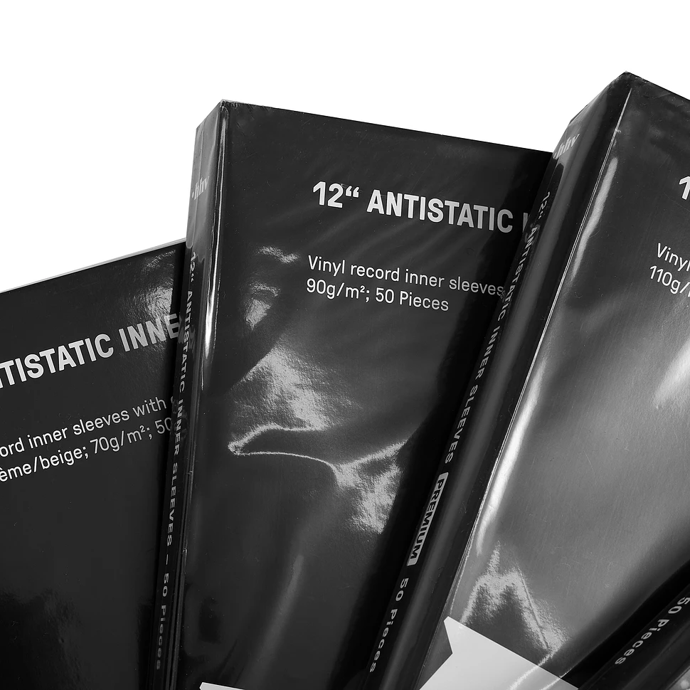 Vinyl Care - Antistatic Inner Sleeves for 12" Records - Creme - 70 g/m²
