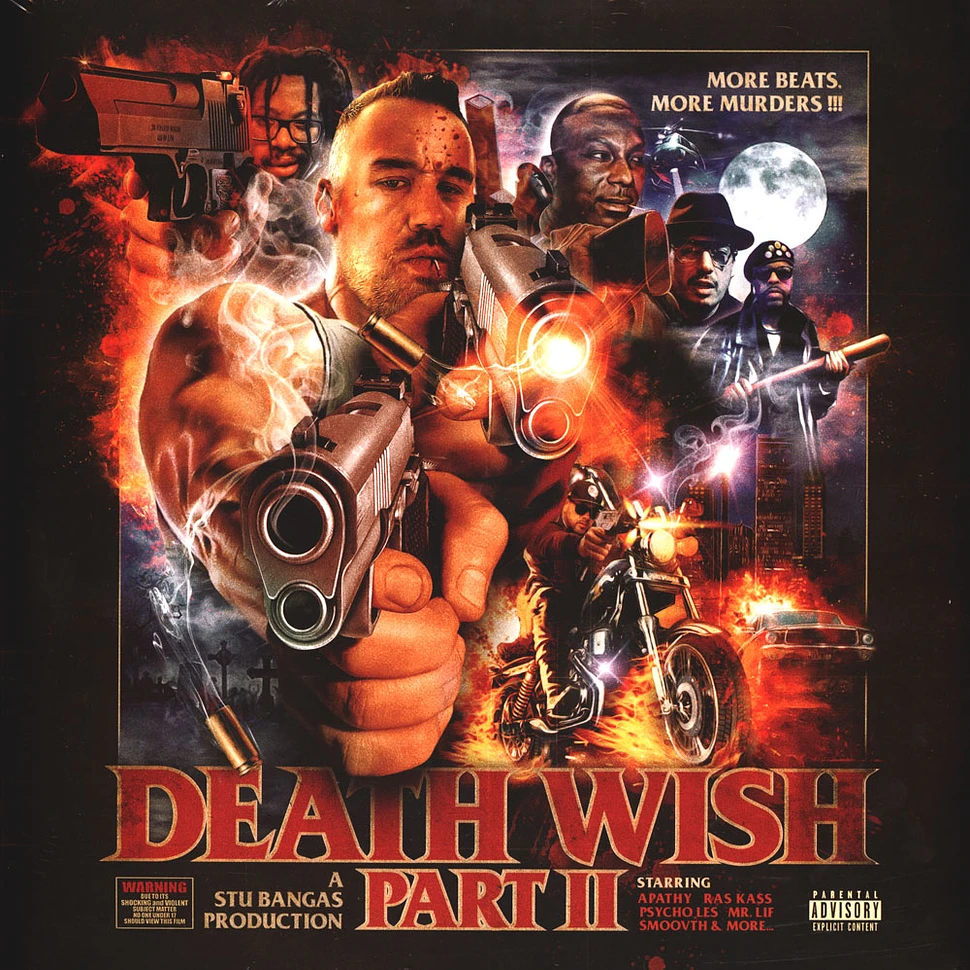 Stu Bangas - Deathwish Part II HHV Exclusive Red W/ Black Splatter Vinyl Edition