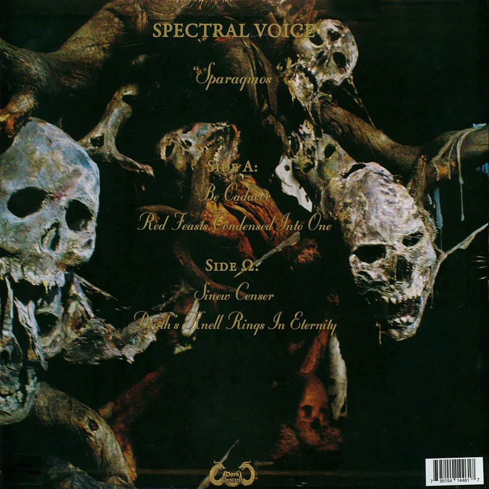 Spectral Voice - Sparagmos Black Vinyl Edition