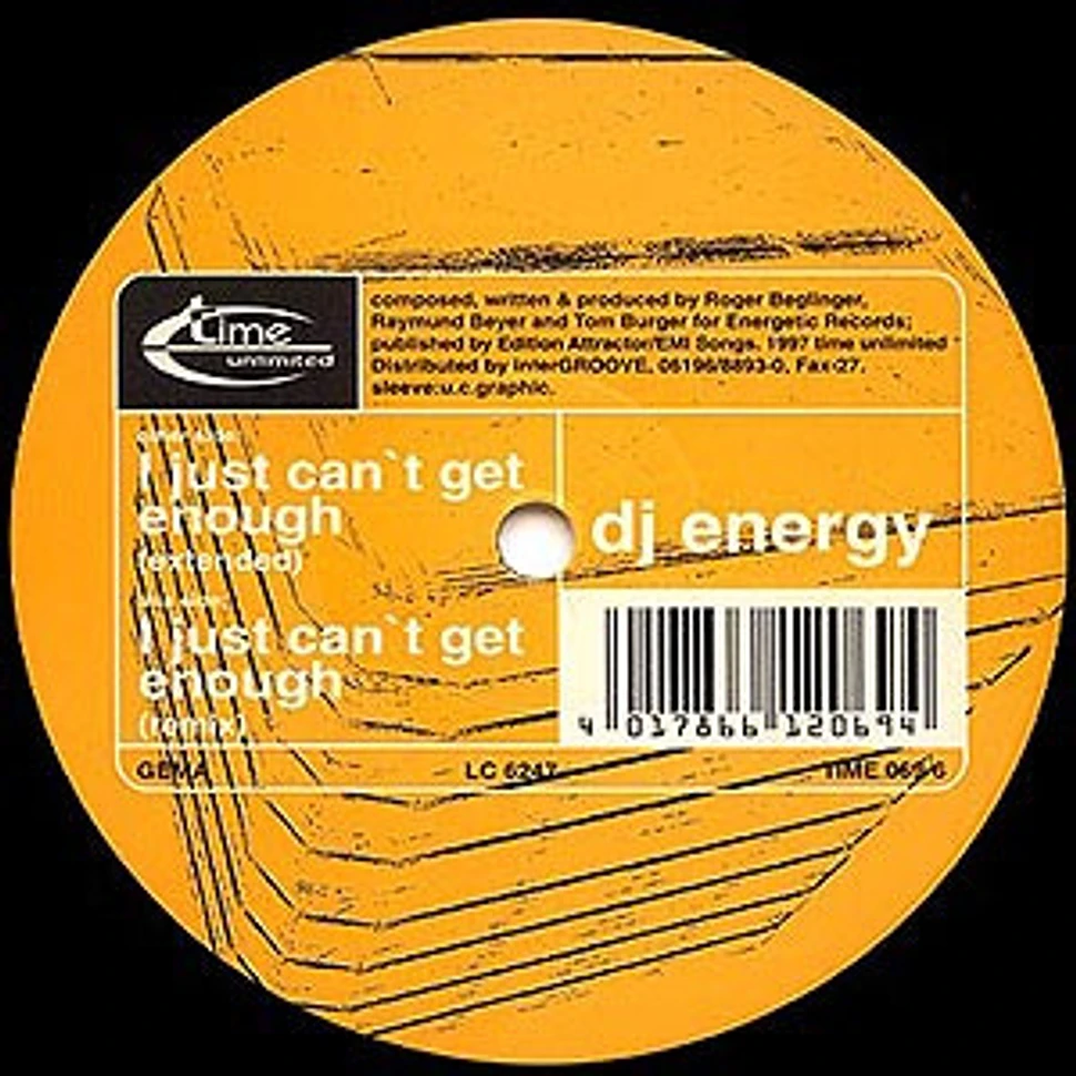 DJ Energy - I Just Can't Get Enough