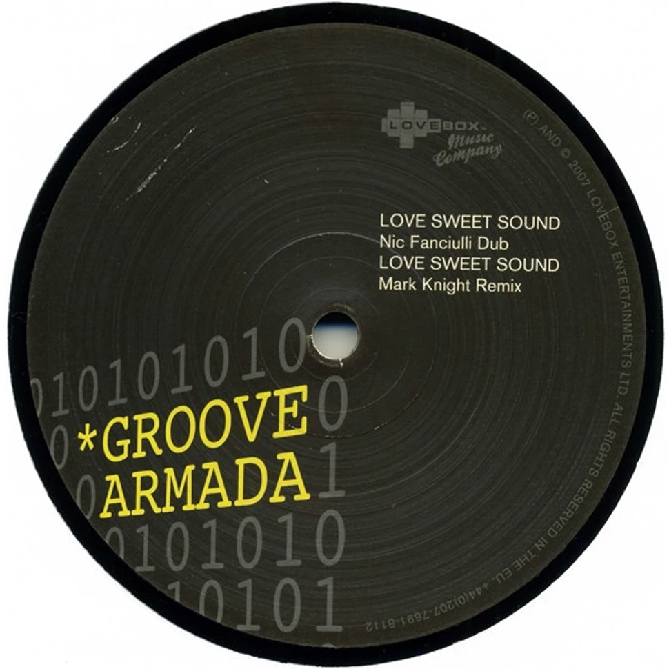 Groove Armada The Things Love Sweet Sound Vinyl 12