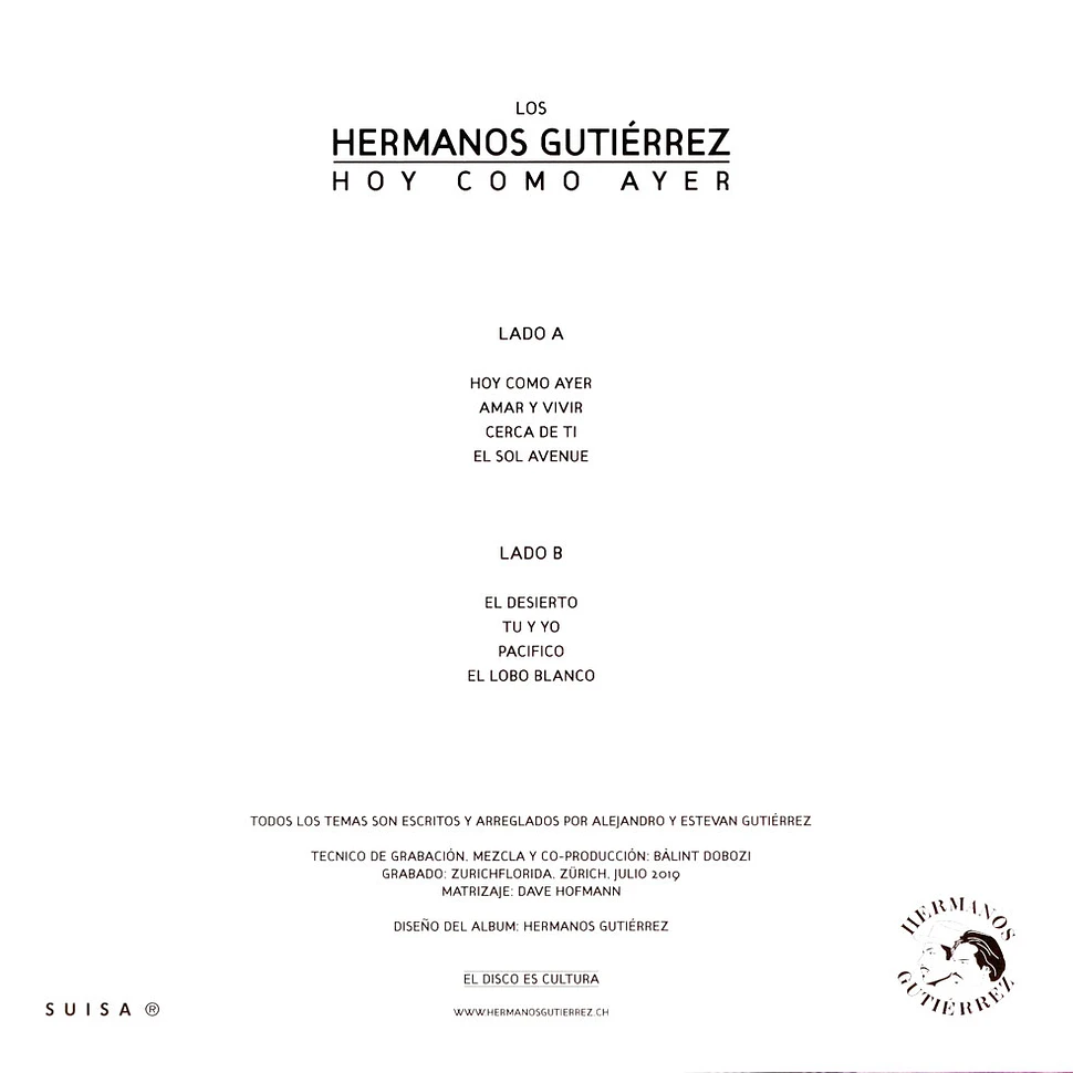 Hermanos Gutiérrez - Hoy Como Ayer Colored Vinyl Edition